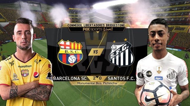 Barcelona vs Santos Copa Libertadores