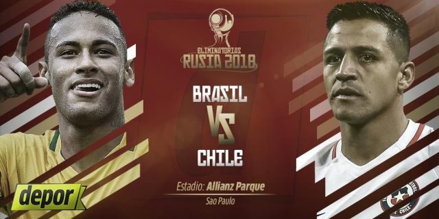 Brasil vs Chile En Vivo Eliminatorias Rusia 2018